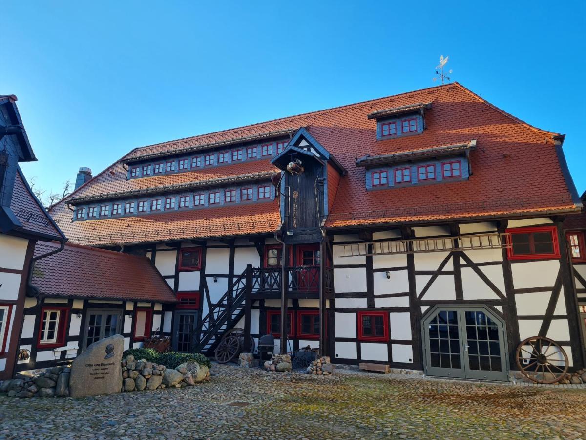 Pension Hansehof ザルツヴェーデル エクステリア 写真